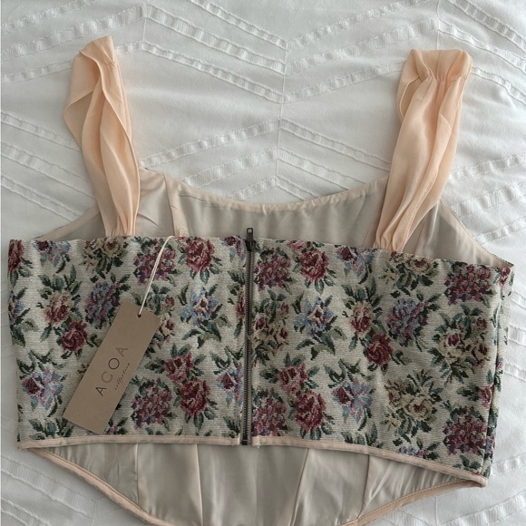 The Post Floral Corset Top - Picture 7 of 9
